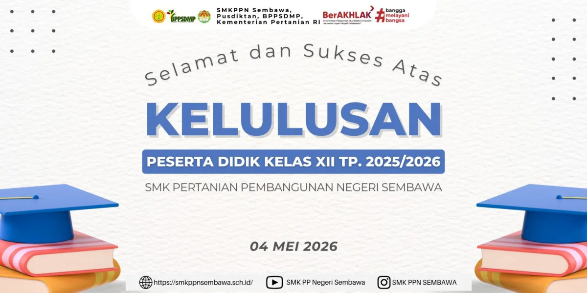 Pengumuman Kelulusan Kelas XII Tahun Pembelajaran 2025/2026